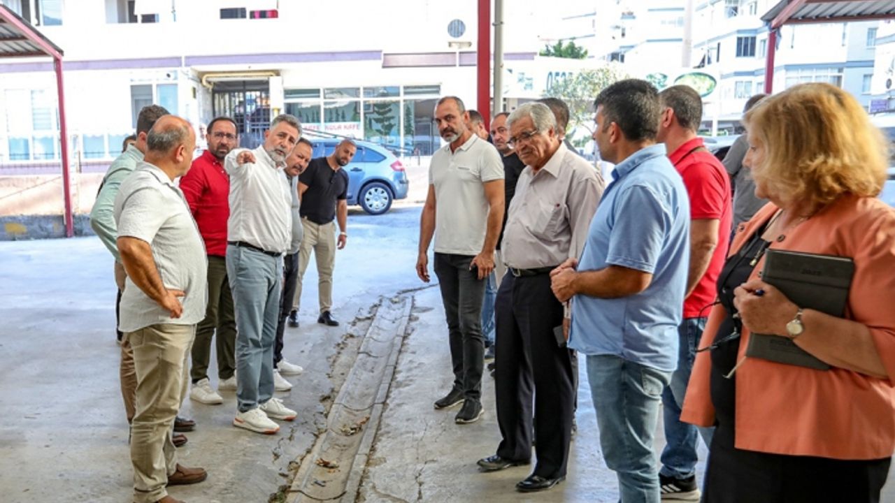 Çay Mahallesi Pazar Yeri’ne modern dokunuş