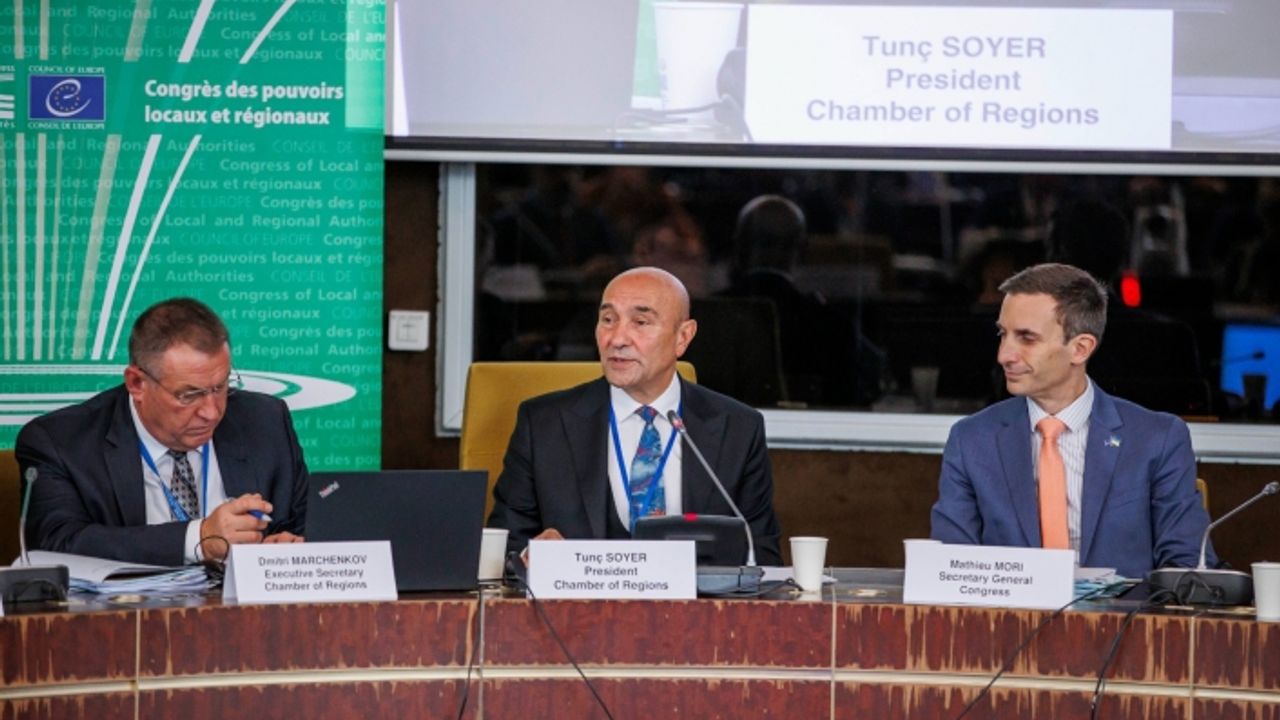 Soyer, Avrupa Konseyi Bölgeler Meclisi Başkanı oldu