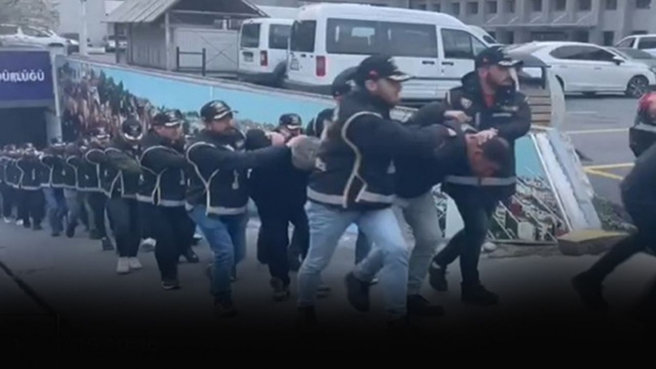 Sarallar Operasyonu'nda gözaltına alınan şüphelilerden 14'ü tutuklandı