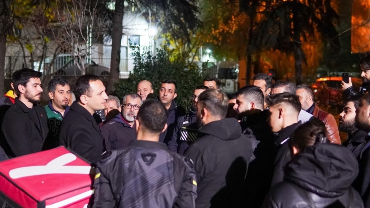 Başkan Eşki’den Küçükpark’a neşter Moto kuryelere özel park alanı