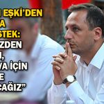 Başkan Eşki’den zabıtaya tam destek:  “Hepinizden razıyım, Bornova için birlikte çalışacağız”