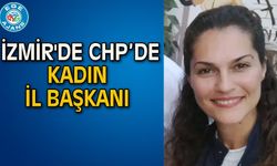 İzmir'de CHP'de kadın İl başkanı