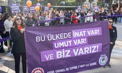 Bornova'da 25 Kasım dayanışması