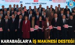 Karabağlar'a İş Makinesi Desteği