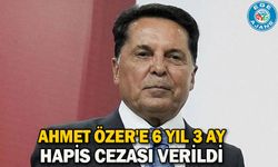 Ahmet Özer'e 6 yıl 3 ay hapis cezası verildi