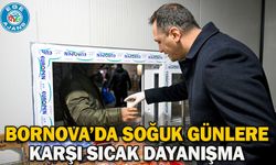 Bornova’da soğuk günlere karşı sıcak dayanışma
