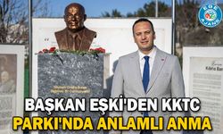 Başkan Eşki'den KKTC Parkı'nda anlamlı anma