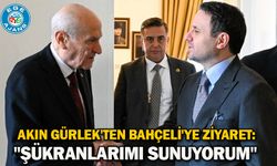 Akın Gürlek'ten Bahçeli'ye ziyaret: "Şükranlarımı sunuyorum"