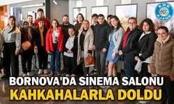 Bornova'da sinema salonu kahkahalarla doldu