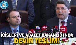 İçişleri ve Adalet Bakanlığı'nda devir teslim!