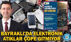 Bayraklı’da Elektronik Atıklar Çöpe Gitmiyor