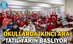 Okullarda ikinci ara tatil yarın başlıyor