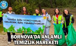Bornova’da anlamlı temizlik hareketi