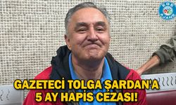 Gazeteci Tolga Şardan'a 5 ay hapis cezası!
