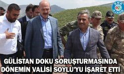 Gülistan Doku soruşturmasında dönemin valisi Soylu'yu işaret etti