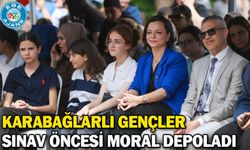 Karabağlarlı Gençler Sınav Öncesi Moral Depoladı