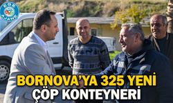 Bornova’ya 325 yeni çöp konteyneri