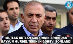 Mutlak butlan kararının ardından kayyum Gürsel Tekin'in görevi sonlandı