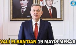 Vali Elban’dan 19 Mayıs mesajı