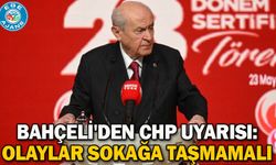 Bahçeli'den CHP uyarısı: Olaylar sokağa taşmamalı