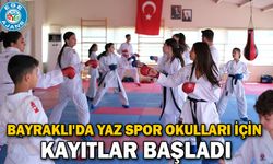 Bayraklı'da Yaz Spor Okulları İçin Kayıtlar Başladı