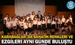 Karabağlar ’da Sanatın Renkleri ve Ezgileri Aynı Günde Buluştu