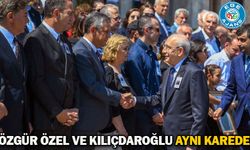 Özgür Özel ve Kılıçdaroğlu aynı karede