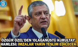 Özgür Özel'den 'olağanüstü kurultay' hamlesi: İmzalar yarın teslim edilecek