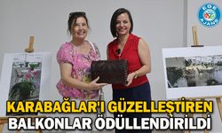 Karabağlar'ı Güzelleştiren Balkonlar Ödüllendirildi