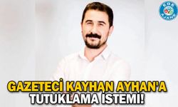 Gazeteci Kayhan Ayhan'a tutuklama istemi!