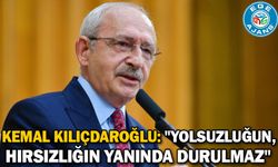 Kemal Kılıçdaroğlu: "Yolsuzluğun, hırsızlığın yanında durulmaz"