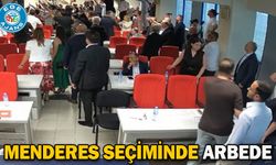 Menderes seçiminde arbede