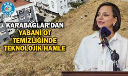 Karabağlar'dan yabani ot temizliğinde teknolojik hamle
