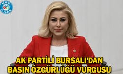 AK Partili Bursalı'dan basın özgürlüğü vurgusu