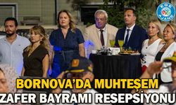 Bornova’da muhteşem Zafer Bayramı resepsiyonu