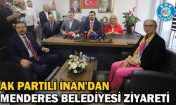 AK Partili İnan'dan Menderes Belediyesi Ziyareti
