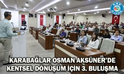 Karabağlar Osman Aksüner’de Kentsel Dönüşüm için 3. Buluşma