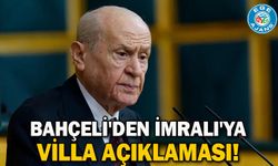 Bahçeli'den İmralı'ya villa açıklaması!