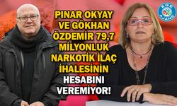 PINAR OKYAY VE GÖKHAN ÖZDEMİR 79,7 MİLYONLUK NARKOTİK İLAÇ İHALESİNİN HESABINI VEREMİYOR!