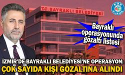 İzmir'de Bayraklı Belediyesi'ne operasyon: Çok sayıda kişi gözaltına alındı