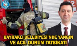 Bayraklı Belediyesi’nde Yangın Ve Acil Durum Tatbikatı