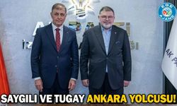 Saygılı ve Tugay Ankara yolcusu!