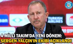 A Milli Takım'da yeni dönem: Sergen Yalçın'ın ekibi açıklandı