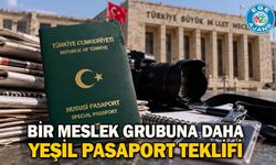 Bir meslek grubuna daha yeşil pasaport teklifi