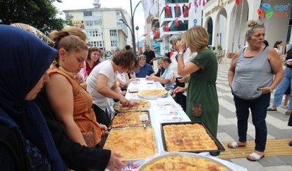 En güzel Laz Böreği yarışması Hopa’da yapıldı