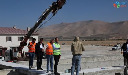 Niğde Biyolojik Arıtma Tesisi İnşaatında çalışmalar hızla devam ediyor