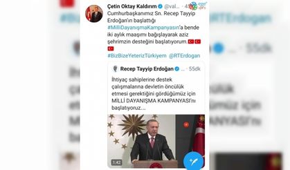Elazığ’da Vali, Başkan ve Rektör maaşlarını  bağışladı