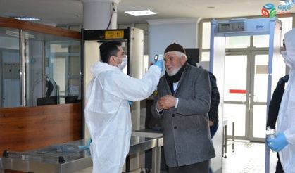 Aksaray’da adliye ve cezaevinde korona virüs tedbirleri üst seviyede