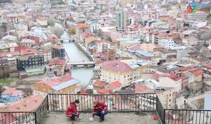 Bayburt’ta sokak hayvanları için mama, yiyecek ve su bırakıldı
