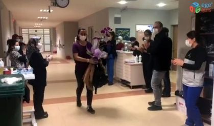 Gümüşhane’de koronavirüsü yenen doktor taburcu oldu